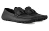 LOUIS VUITTON Monte Carlo Moccasin Shoes 'Black Plain' 1AC53Y