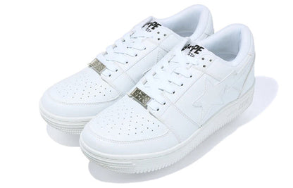 A BATHING APE Bape STA Low M2 'All White' 1F70-191-006-WHT