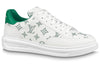 LOUIS VUITTON Beverly Hills Sneakers 'White Green Monogram' 1ABMDN