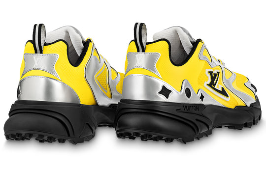 LOUIS VUITTON LV Runner Tatic Sneakers 'Yellow Silver' 1AA3A6