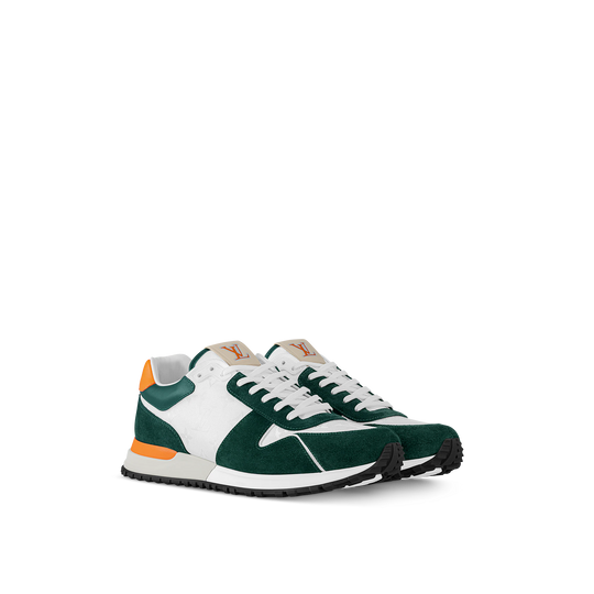LOUIS VUITTON Run Away Sneakers 'Green Orange' 1ABMEP