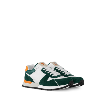 LOUIS VUITTON Run Away Sneakers 'Green Orange' 1ABMEP
