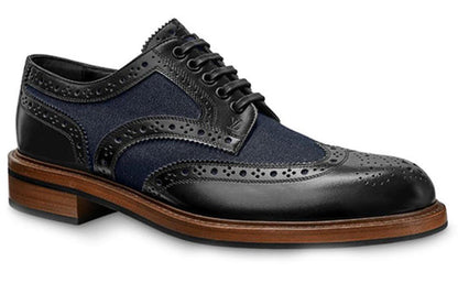 LOUIS VUITTON LV Voltaire Derby Shoes 'Black' 1A5WYR
