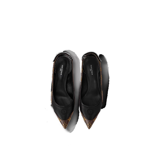 (WMNS) LOUIS VUITTON Archlight Slingback Pumps 'Brown Monogram' 1AAW7K