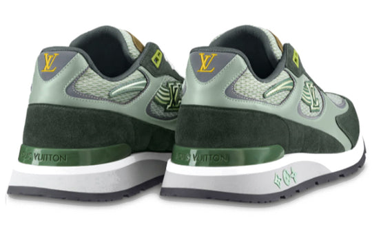 LOUIS VUITTON Run Away Sneakers 'Green' 1A9J0S