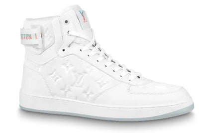 LOUIS VUITTON Rivoli Ankle Sneakers 'White Monogram' 1A8K2D