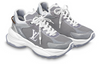 (WMNS) LOUIS VUITTON Run 55 Sneakers 'Grey Silver' 1ABVJ4