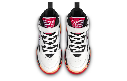 LOUIS VUITTON Trainer 2 Sneakers 'White Red' 1AARDU