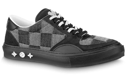LOUIS VUITTON Ollie Sneakers 'Black Plaid Mesh' 1A9YTQ