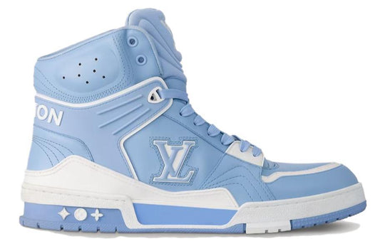 LOUIS VUITTON LV Trainer Sneaker Boots 'Blue' 1ABLST