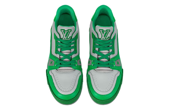 LOUIS VUITTON Trainer Sneakers 'Green Grey' 1AA6VF