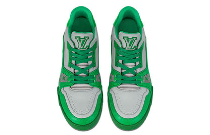 LOUIS VUITTON Trainer Sneakers 'Green Grey' 1AA6VF