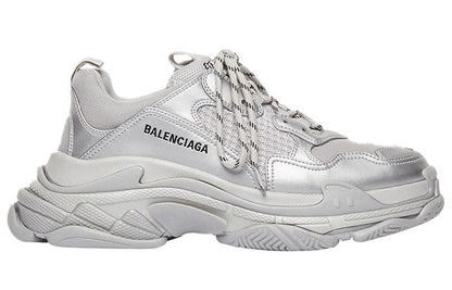 Balenciaga Triple S Sneaker 'Silver Metallic' 536737W2FS28100