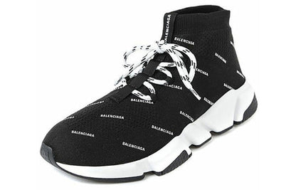 Balenciaga Speed Lace-Up 'All Over Print - Black' 530358W1HP11006