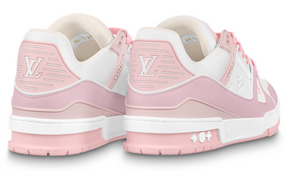 LOUIS VUITTON LV Trainers 'White Pale Pink' 1ABOEE