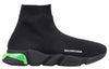 Balenciaga Speed Sneaker 'Clearsole - Black Fluo Yellow' 607544W2DBL1171