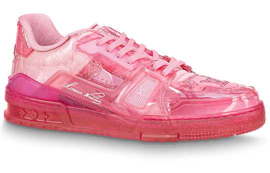 LOUIS VUITTON Trainer Sneakers 'Pink PVC' 1A8KJM