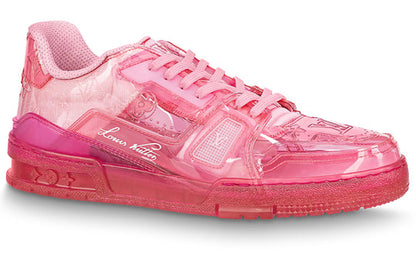 LOUIS VUITTON Trainer Sneakers 'Pink PVC' 1A8KJM