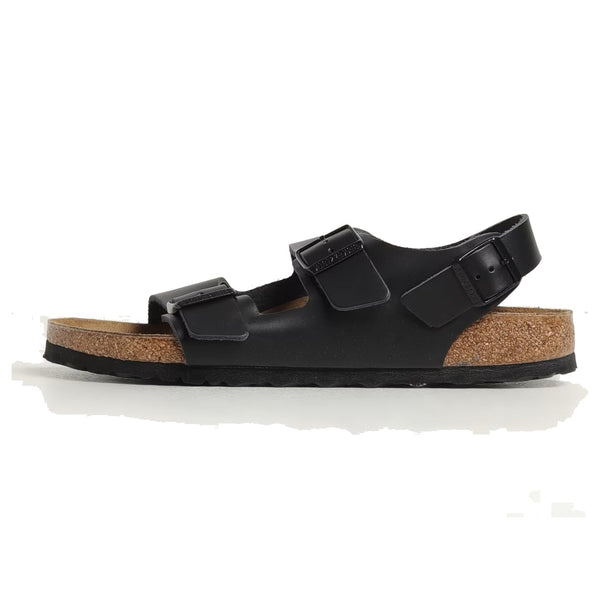 BirkenstockMilano Leather Narrow Fit Sandals 'Black'