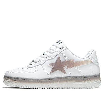 (WMNS) A Bathing Ape Bape Sta #5 'White Tan' 001FWJ802054IWHT