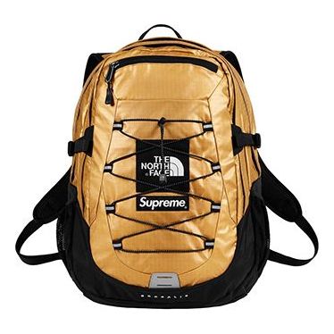 Supremex The North Face Metallic Borealis Backpack 'Gold Black'