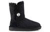 UGG(WMNS)  Classic Bling Button Fleece Lined Black