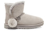 UGG(WMNS)  Classic UGG Charm Mini Fleece Lined Gray