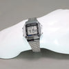 CASIOCasio Retro Fashion Digital Watch 'Silver Black'