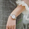 CASIOWaterproof SHEEN Sapphire Crystal Silver Analog