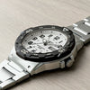 CASIOWaterproof Stainless Steel Strap Quartz Sports Mens Silver Analog
