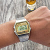 CASIOStainless Steel Strap Mens Silver Digital