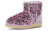 UGG(WMNS)  Classic Mini Stellar Sequin Snow Boots Purple
