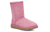 UGG(WMNS)  Classic Short II Boot Cozy Stay Warm Pink Red Fleece Lined