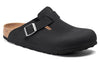 BirkenstockBoston Vegan Birkibuc 'Black'