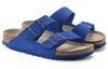 BirkenstockArizona SFB VL Suede Sandals 'Ultra Blue'