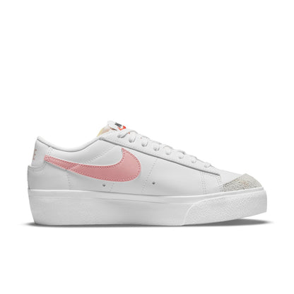 Nike(WMNS)  Blazer Low Platform 'White Pink Glaze'