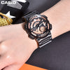 CASIOWaterproof Sports Mens Rose Gold Analog/Digital Combo