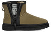 UGG(WMNS)  Classic Mini Zipper Tape Logo 'Burnt Olive'
