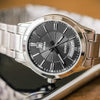 CASIOWaterproof Stainless Steel Men Mens Black Analog