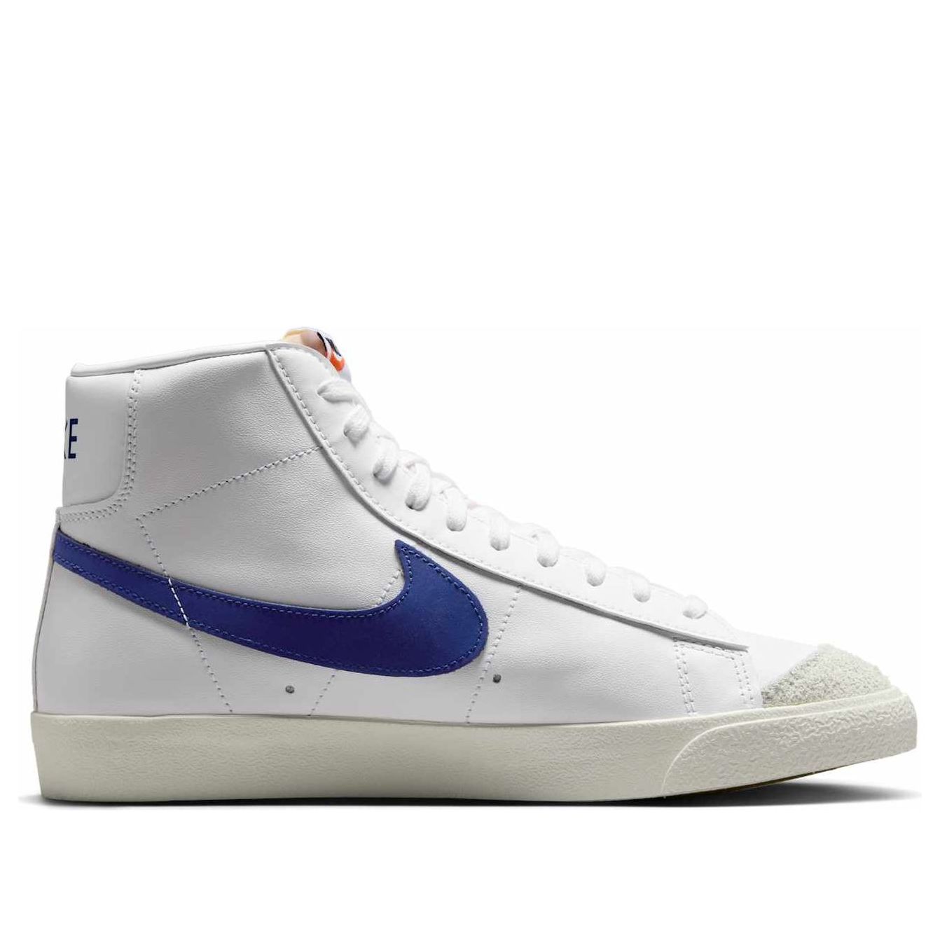 NikeBlazer Mid '77 Vintage 'White Sail Deep Royal Blue'