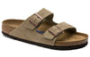 BirkenstockArizona Soft Footbed Suede Leather 'Taupe'