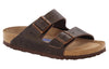 BirkenstockArizona Soft Footbed Oiled Leather Narrow Fit 'Habana'