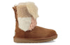 UGG(WMNS)  Classic Short Patchwork Fluff