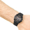 CASIOWaterproof Sports Mens Black Analog