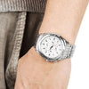 CASIOQuartz EDIFICE Stainless Steel Strap White Dial Mens White Analog