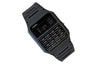 CASIOMen' s DATE BANK Multifunctional Waterproof Mens Black Digital