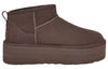 UGG(WMNS)  Classic Ultra Mini Platform 'Chocolate'