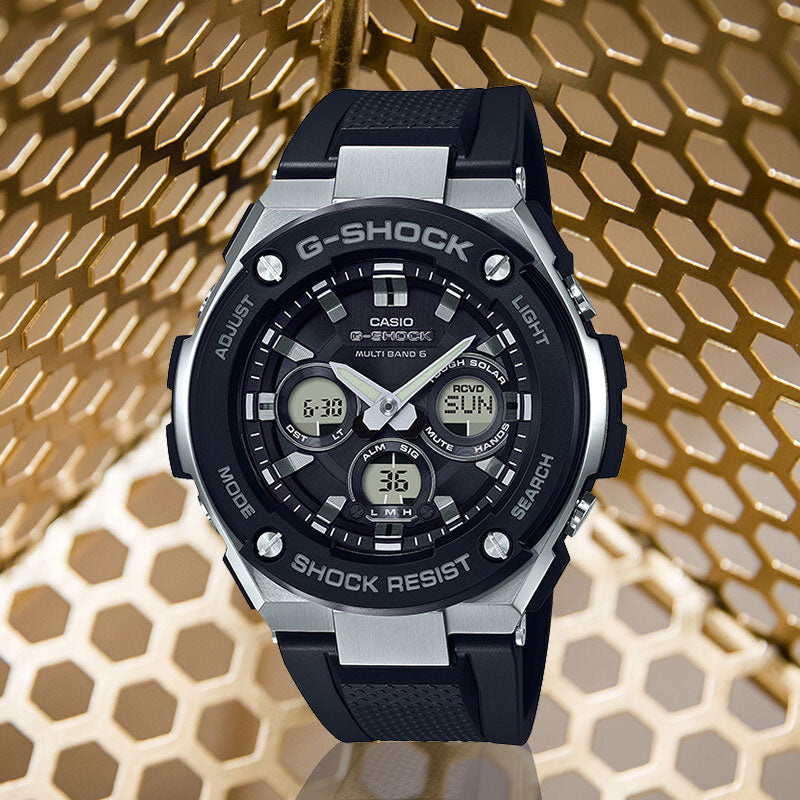 CASIOG-Shock G-Steel 'Silver Black'