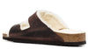 BirkenstockArizona Shearling Oiled Leather 'Habana'
