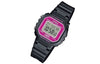 CASIOSTANDARD Electronic Pink/Black Unisex Pink DialBlack Strap Unisex Mens PinkBlack Digital